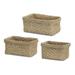 Basket (Set of 3) - Large : 17.75"W x 17.75"L x 8"H