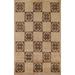 Vegetable Dye Modern Gabbeh Oriental Area Rug Hand-knotted Wool Carpet - 5'8" x 7'11"