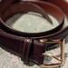 Burberry Accessories | Burberrys Brown Leather Belt Size 42 | Color: Brown | Size: Os
