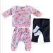 Disney Matching Sets | Disney Baby Outfit 3-6 Months | Color: Black/Pink | Size: 3-6mb