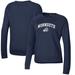 Women's Under Armour Navy Monmouth Hawks All Day Pullover Sweatshirt