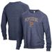 Men's Navy Pepperdine Waves The Champ Crewneck Pullover Sweatshirt