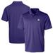 Men's Cutter & Buck Purple Holy Cross Crusaders Big Tall Prospect Textured Stretch Polo