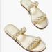 Kate Spade Shoes | Kate Spade Golden Flat Sandals Sz 8 | Color: Gold | Size: 8