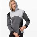 Lululemon Athletica Tops | Lululemon All Yours Hoodie Size 4 Colorblock Starlight / Asphalt Grey / Graphite | Color: Black/Gray | Size: 4