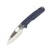 Medford Infraction Framelock Folding Knife 3.5" tumbled finish S35VN stainless drop point bla Blue anodized titanium handle MK031STQ-37A2