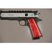 Hogue Govt. Model Flames Aluminum - Red Anodized 45132