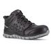 Reebok Sublite Cushion Work Shoe Athletic Waterproof Mid Cut - Men's Black/Grey 12 Medium 690774451698