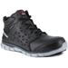 Reebok Sublite Cushion Athletic Mid Cut Alloy Toe Work Shoe - Men's Wide Waterproof Black/Grey 4 690774498921