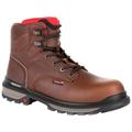 Rocky Boots Rams Horn Full-grain Leather Waterproof Composite Toe Work Boot - Men's 10 US Medium Dark Brown RKK0257-M-10