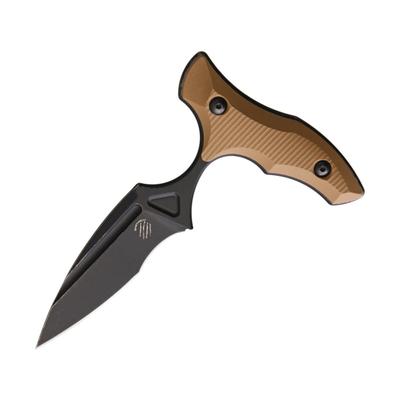 Bastinelli Creations MANAIA Push Dagger Coyote Knife 3.5