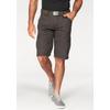 Cargobermudas MAN'S WORLD, Herren, Gr. 52, N-Gr, grau, Obermaterial: 100% Baumwolle, unifarben, casual, normal knieumspielend, Hosen, auch in Großen Größen, Topseller