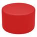 Learniture Circle/Cylinder Soft Seating, Wood in Red | 12 H x 18 W x 18 D in | Wayfair LNT-1005N-RD-A