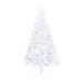 The Holiday Aisle® Artificial Half Pre-lit Christmas Tree w/ Ball Set Party Decoration, Steel in Green | 47.2 W x 12 D in | Wayfair