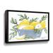 Gracie Oaks Lemons in Bowl - Painting on Canvas in White | 36 H x 48 W x 2 D in | Wayfair 9158DEFC3D764E5CB52EB5A18929E3DB