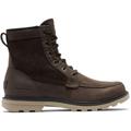 Sorel Carson Storm Waterproof Boot - Mens Blackened Brown Khaki II 9 2028241-205-9