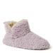 Dearfoams Chelsea Teddy Bootie - Womens L Pink Slipper Medium