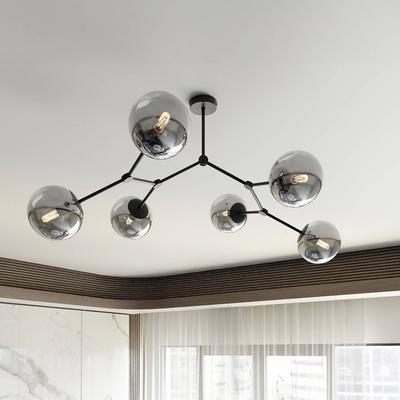 Deckenlampe Space EMIBIG LIGHTING, dimmbar, schwarz, für Wohn- / Esszimmer, Metall, Modern, Deckenlampe Image
