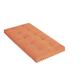 Matelas futon coeur latex ferme 13cm orange 90x200
