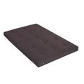 Matelas futon coeur latex ferme 13cm marron 140x200