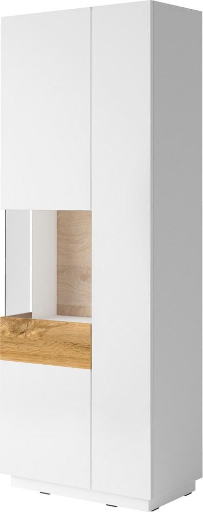 Vitrine INOSIGN "SILKE", weiß (weiß hochglanz, votaneichefarben), Türanschlag links, Schränke, Höhe 207 cm Image