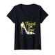 Damen Sarkasmus Prinzessin Tussi On Tour T-Shirt mit V-Ausschnitt