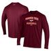 Men's Under Armour Maroon Virginia Tech Hokies Baseball Performance Long Sleeve T-Shirt