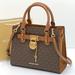 Michael Kors Bags | Michael Kors Hamilton Small Satchel Brown/ Luggage Signature Color | Color: Brown/Gold | Size: Small 10" (L) X 8"(H) X 4"(D)