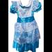 Disney Costumes | Disney Store Halloween Costume Alice In Wonderland Kids Size Medium (7/8) | Color: Blue/White | Size: Medium (7/8)