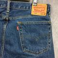 Levi's Jeans | Levis 505 Mens Jeans 36x34 Regular Fit Tapered Cotton Denim Zipper Fly Blue | Color: Blue | Size: 36