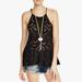 Free People Tops | Intimately Free People Starry Eyelet Black Peplum Top, Euc, Size Small | Color: Black | Size: S