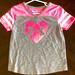 Under Armour Shirts & Tops | Euc! Little Girls, Under Armour, Short Sleeved V-Neck, T-Shirt! Size 4t! | Color: Gray/Pink | Size: 4tg