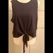 Lululemon Athletica Tops | Lululemon Cropped Tank Nwot Size 10. | Color: Black | Size: 10