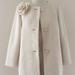 Kate Spade Jackets & Coats | Kate Spade Rare Rose Coat | Color: Cream | Size: 0