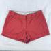 J. Crew Shorts | J.Crew Dark Pink Mid-Rise Chino Shorts. Women’s Size 6. | Color: Pink | Size: 6