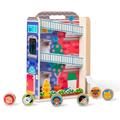 Melissa & Doug GO Tots Stadthaus aus Holz, Holzspielzeug, Entwicklungsspielzeug, Lernspielzeug Säuglinge, Holzspielzeug ab 1 jahr, Geschenk für Baby-Jungen-Mädchen, FSC-zertifizierte Materialien