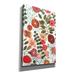 Red Barrel Studio® Garden Dance II by Laura Horn - Wrapped Canvas Painting Canvas, Solid Wood in Brown/Green/Pink | 18 H x 12 W x 0.75 D in | Wayfair