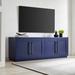 Lark Manor™ Aizen TV Stand for TVs up to 78" Wood in Blue | 23.63 H x 68 W x 15.75 D in | Wayfair 9CEB8F9D369E4DBFB018DDBB673080B9