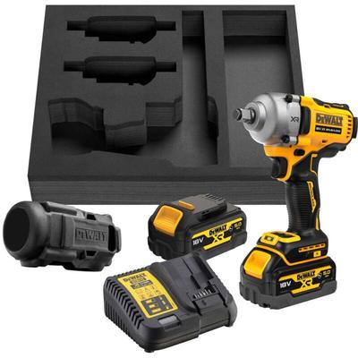 Akku-Schlagschrauber DCF891P2G,1/2',18V, 2x 5,0 Ah und Ladegerät in Einlage - Dewalt