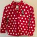 Disney Jackets & Coats | Disney Fleece Minnie Mouse Jacket Size Medium | Color: Red/White | Size: Mg