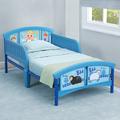 Cocomelon Plastic Toddler Bed By Delta Children Plastic in Blue | 26.18 H x 29.13 W x 53.94 D in | Wayfair BB81796CM-1224