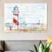 East Urban Home Coastal Life I by Anne Tavoletti - Wrapped Canvas Graphic Art Canvas/Metal in Blue | 40 H x 60 W x 1.5 D in | Wayfair