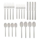 Godinger Silver Art Co Liam 18/10 Stainless Steel 20 Piece Flatware Set, Service For 4 Stainless Steel in Gray | Wayfair 84199