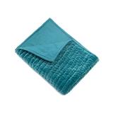 Amity Home Ethan Quilt Velvet/Cotton Percale in Green/Blue | Queen Quilt | Wayfair CC630TQ