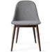 Audo Copenhagen Harbour Side Chair Wood Base, Upholstered - 9395002-018705ZZ