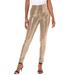 Plus Size Women's Sequin Legging by Roaman's in Sparkling Champagne (Size 18/20) Made in USA Stretch Pants