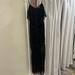 American Eagle Outfitters Dresses | Black Vcut Maxi Dress | Color: Black | Size: Xxs