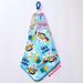 Disney Bath, Skin & Hair | Disney Toy Story School Hanging Towel | Color: Blue | Size: 9.8 In X 9.8 Inches ( 25 Cm X 25 Cm )