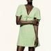 Zara Dresses | Brand New Zara Dress! | Color: Green/White | Size: S