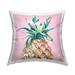 Stupell Tropical Pineapple Top Soft Pink Color Pop Decorative Printed Throw Pillow by Patricia Pinto